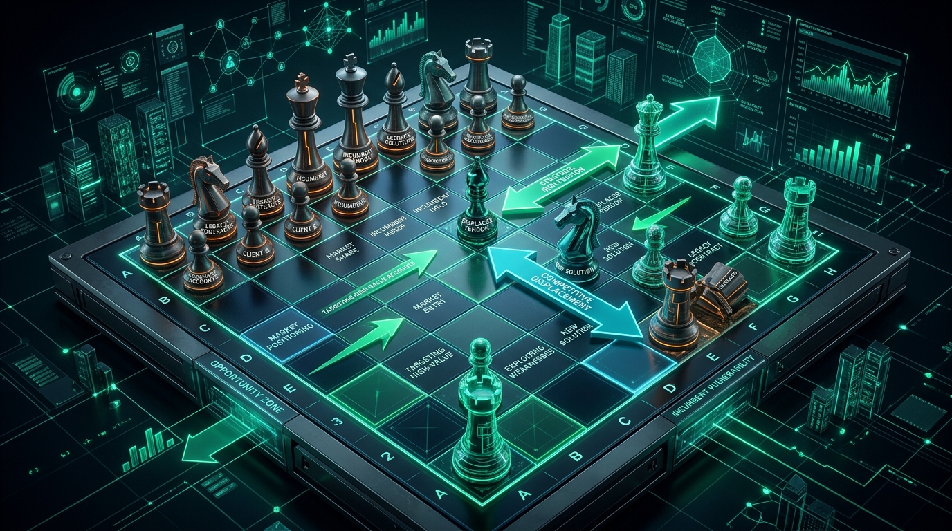 B2B SaaS Competitive Displacement: The Signal-Based Playbook